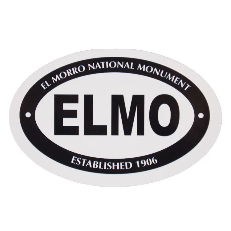 El Morro National Monument Sticker - Euro Oval