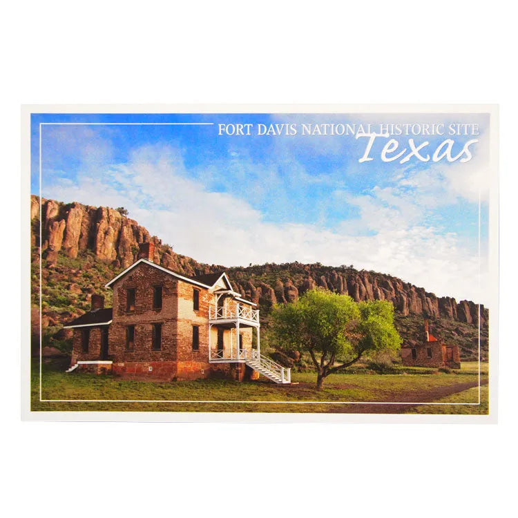 Fort Davis National Hist. Site Postcard - Quarters