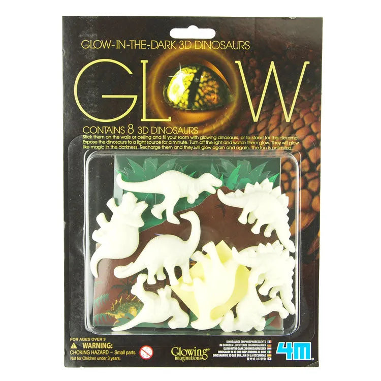 Glow-in-the-Dark Dinosaur Set