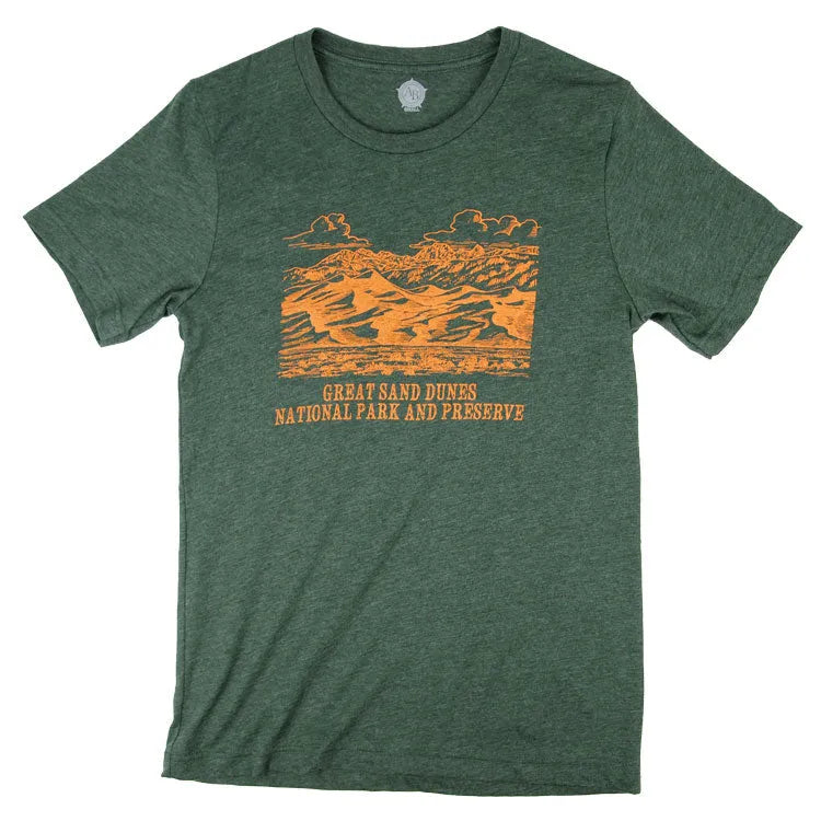 Great Sand Dunes National Park T-Shirt - Backcountry front view