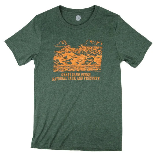 Great Sand Dunes National Park T-Shirt - Backcountry front view