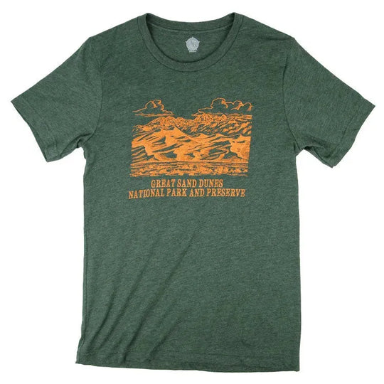 Great Sand Dunes National Park T-Shirt - Backcountry front view