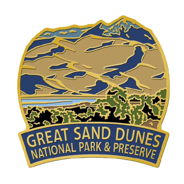 Great Sand Dunes National Park Pin - Banner