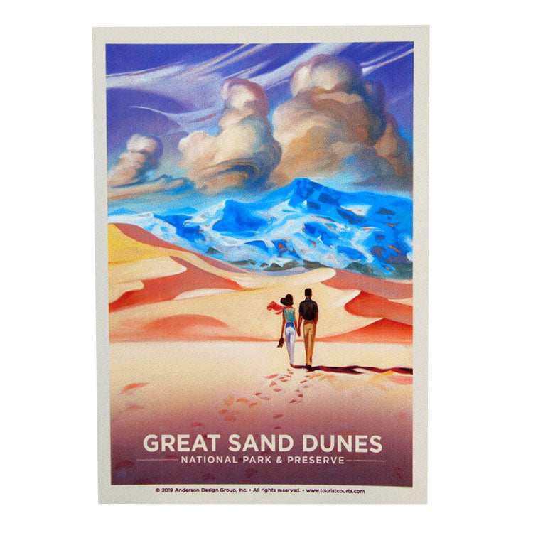 Great Sand Dunes NP Sands of Time Sticker - WNPA | Shop Now - Western ...