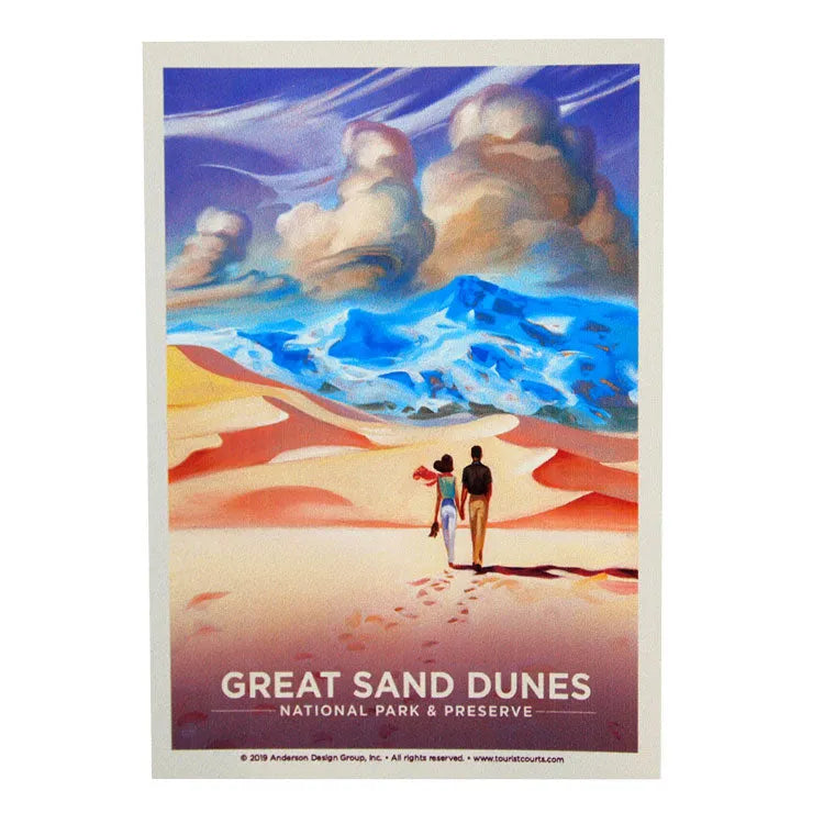 Great Sand Dunes National Park Sticker - ADG Sands Of Time