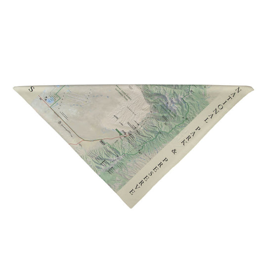 Great Sand Dunes Unigrid Map Bandana