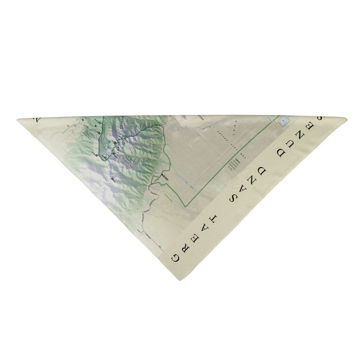 Great Sand Dunes Unigrid Map Bandana