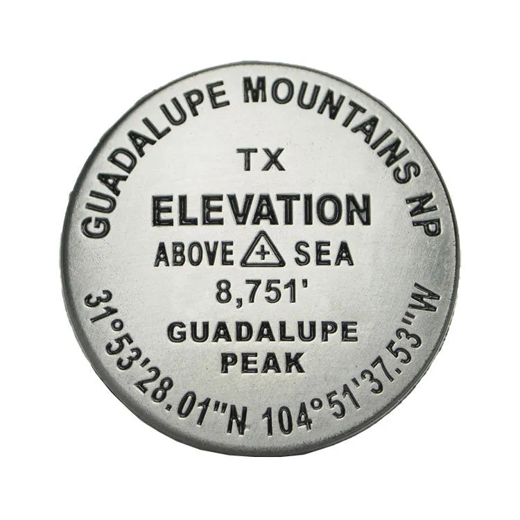 Guadalupe Mountains National Park Pin - Benchmark