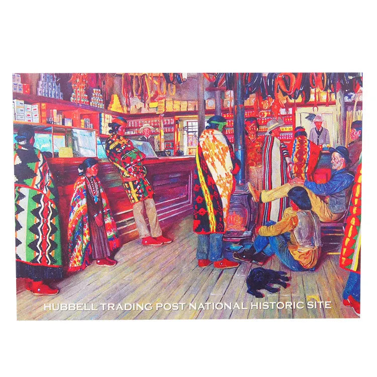 Hubbell Trading Post National Hist. Site Postcard - Bull Pen