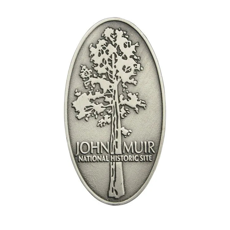 John Muir National Hist. Site Magnet - Redwood