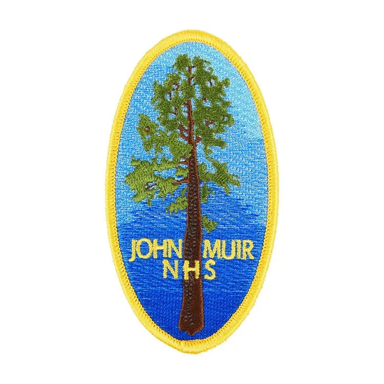 John Muir National Hist. Site Patch - Redwood