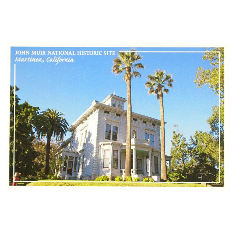 John Muir National Hist. Site Postcard - Muir House