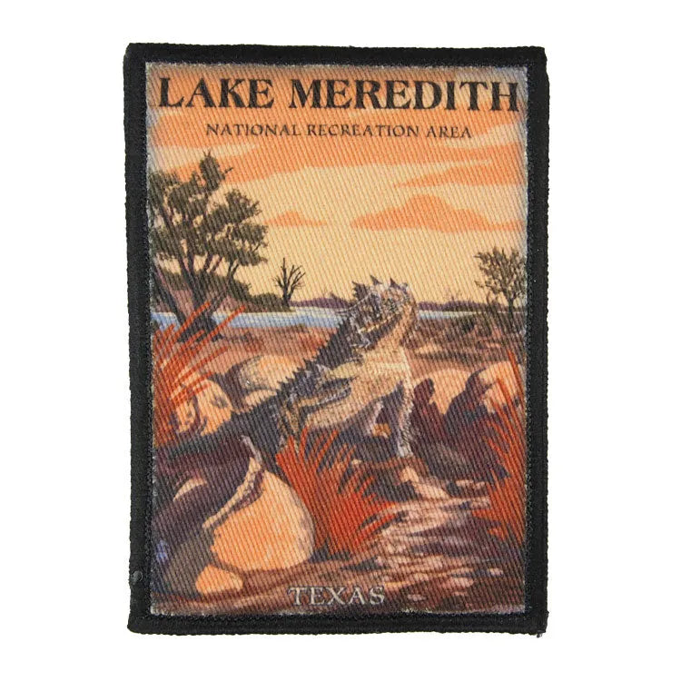 Lake Meredith National Rec. Area Patch - Horned Lizard