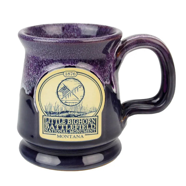 Little Bighorn Battlefield National Monument Mug from Deneen Pottery