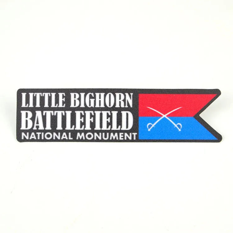 Little Bighorn Battlefield Sticker - Custer's Guidon