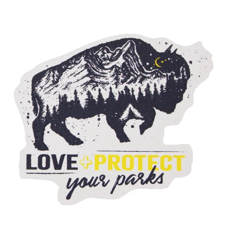 Love + Protect Your Parks® Sticker - Vinyl