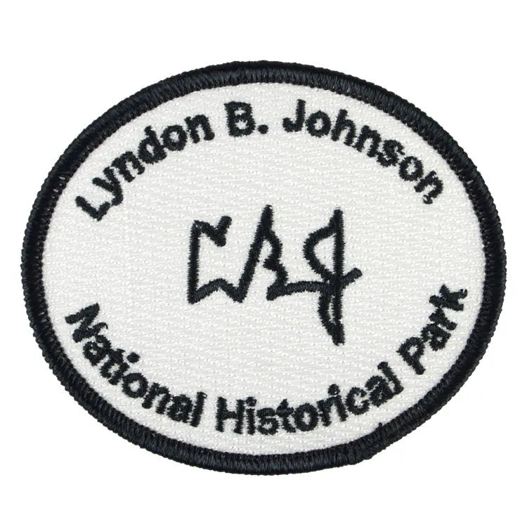 Lyndon B. Johnson National Hist. Park Patch - Initials