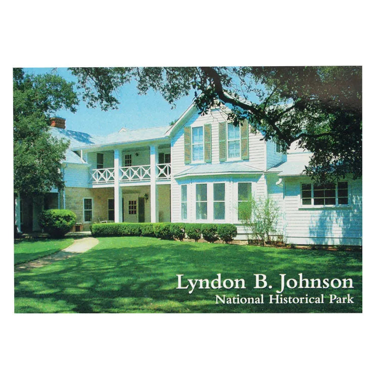 Lyndon B. Johnson National Hist. Park Postcard - Ranch House