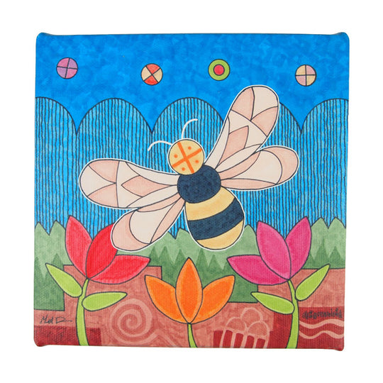 Momo Bee Canvas Print