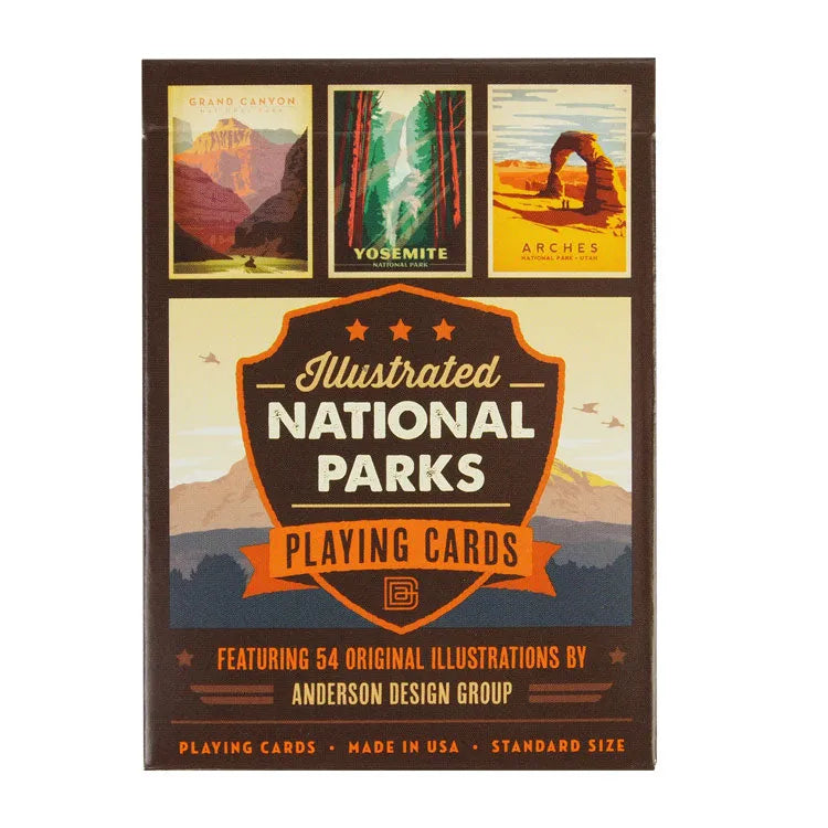 ADG National Park Playing Card Deck Package Front