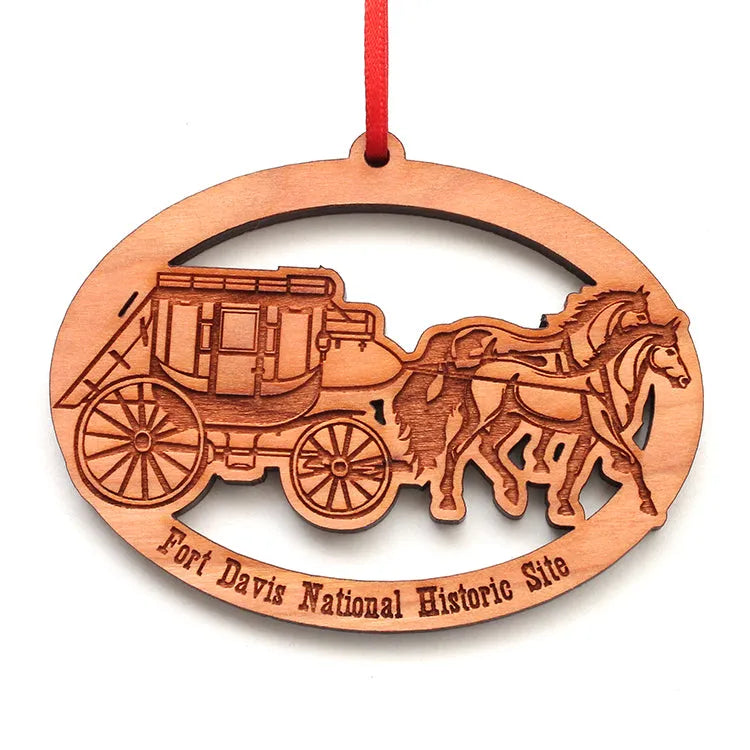 Fort Davis National Hist. Site Wood Ornament