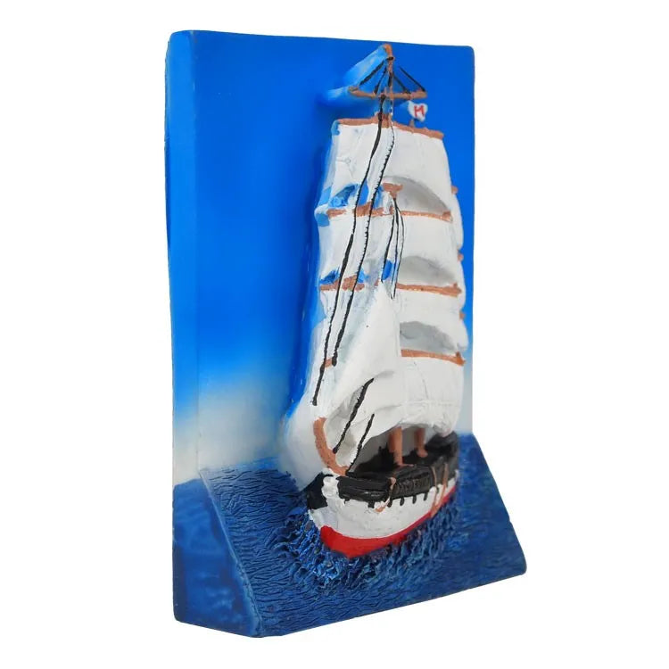 San Francisco Maritime National Historical Park Resin Magnet - Balclutha