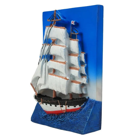 San Francisco Maritime National Historical Park Resin Magnet - Balclutha