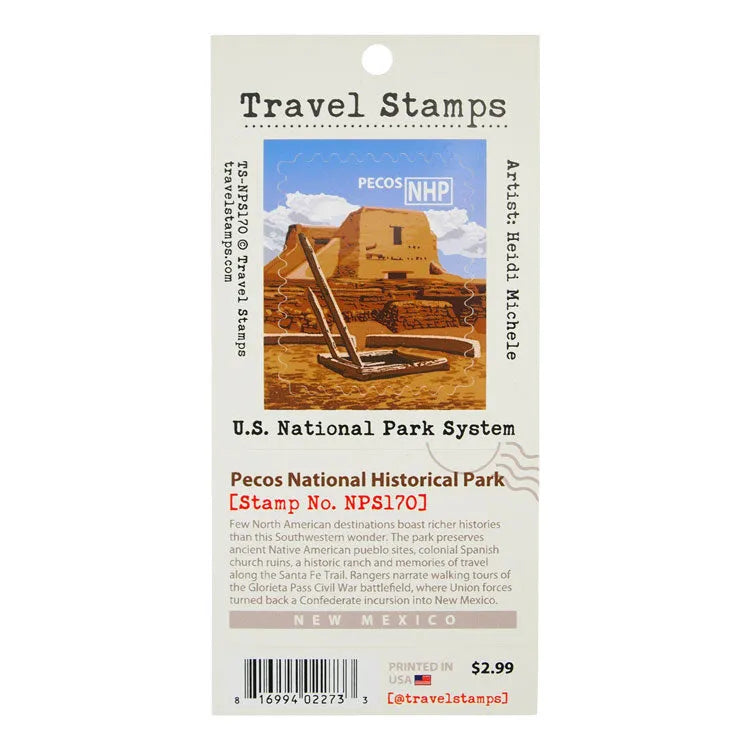 Pecos National Hist. Park Travel Stamp