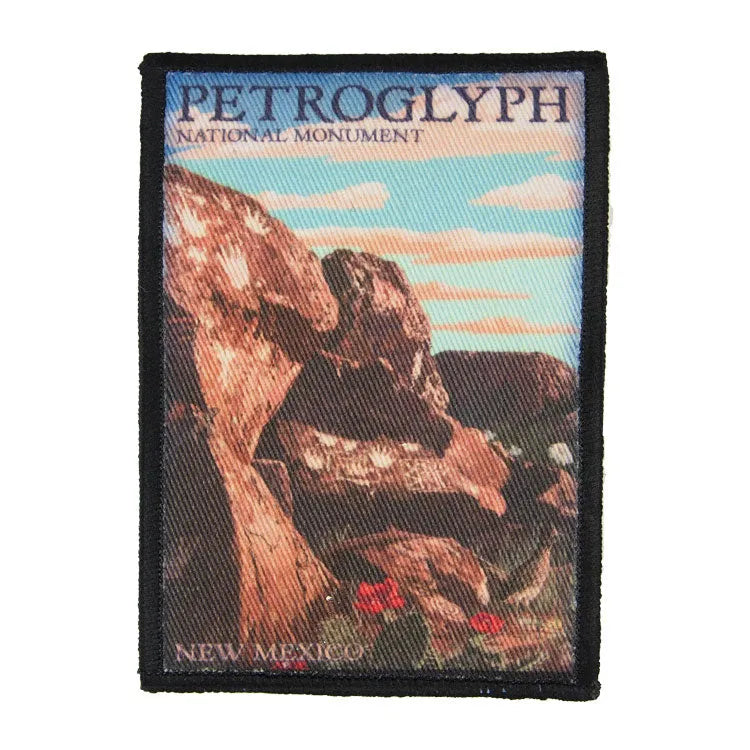 Petroglyph National Monument Patch - Illustration