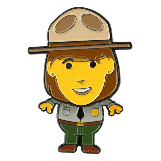 National Park Ranger Bobblehead Pin