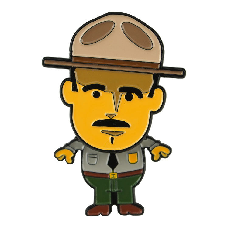 National Park Ranger Bobblehead Pin