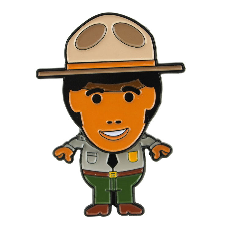 National Park Ranger Bobblehead Pin