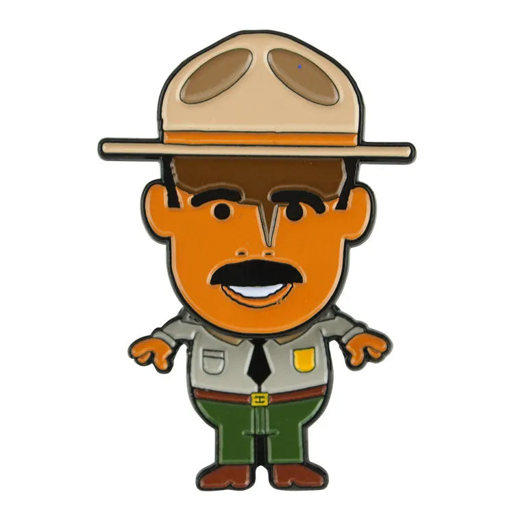National Park Ranger Bobblehead Pin