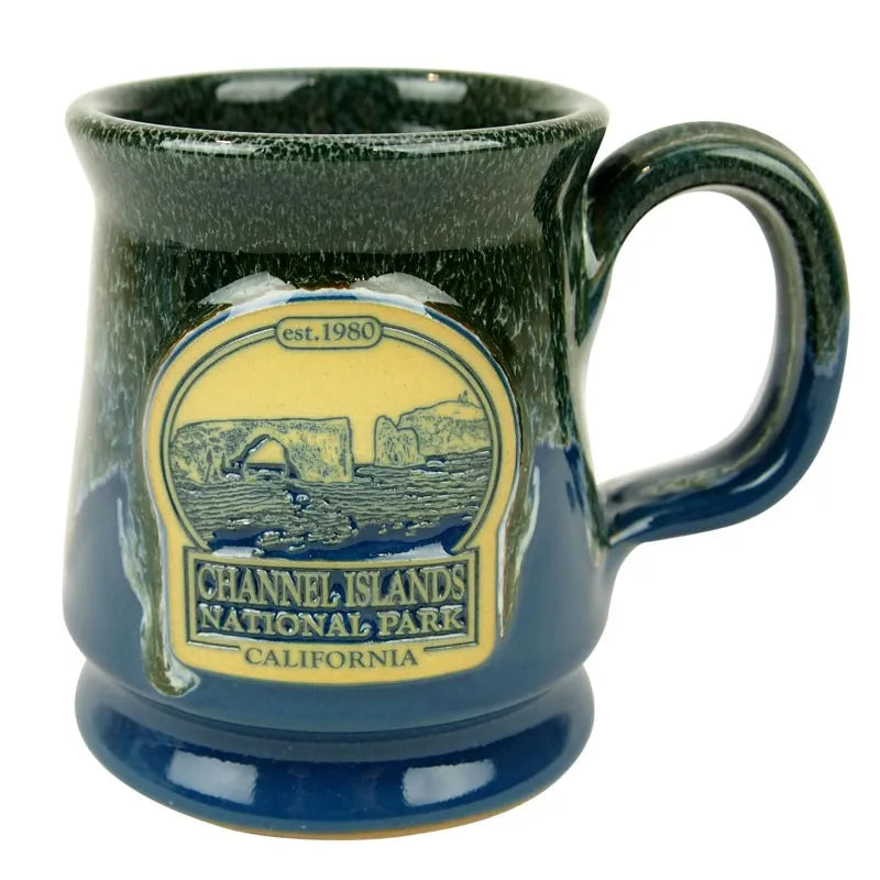 Channel Islands National Park Footed Mug from Deneen Pottery