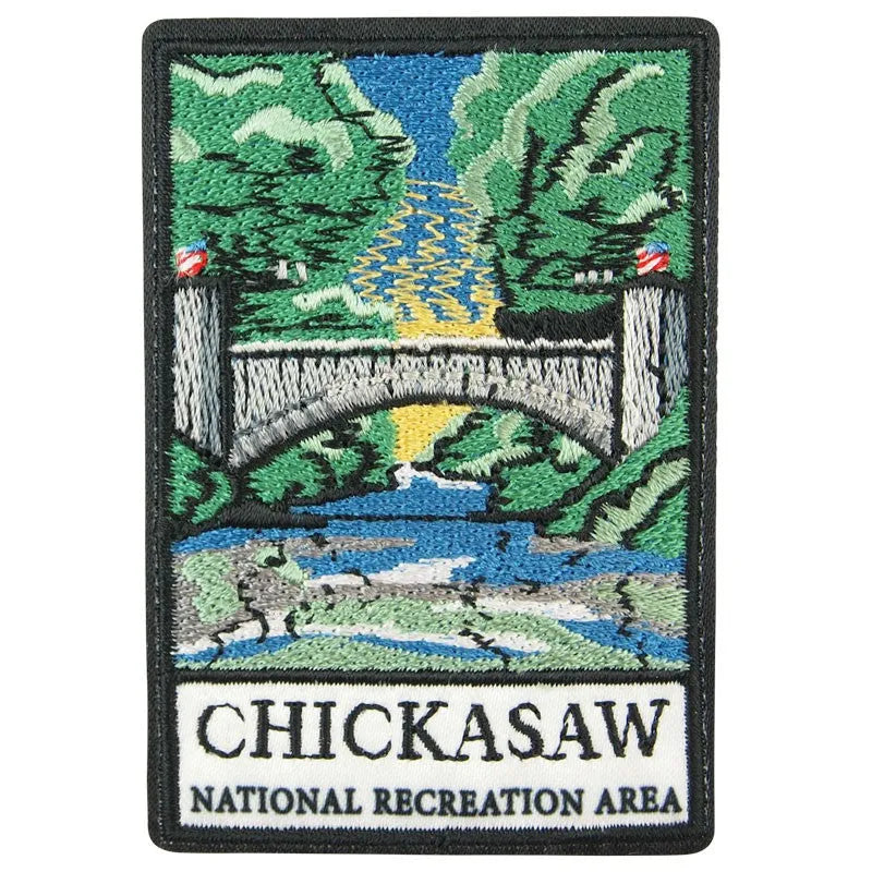 Chickasaw National Rec. Area Patch - Logo
