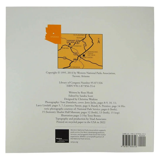 Tuzigoot National Monument Book Back Cover