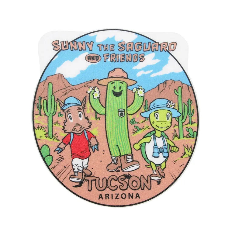 Saguaro National Park Sticker - Sunny the Saguaro