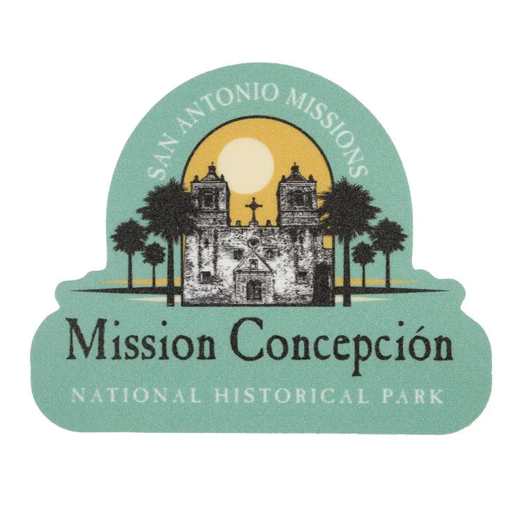 San Antonio Missions National Hist. Park Sticker - Concepcion
