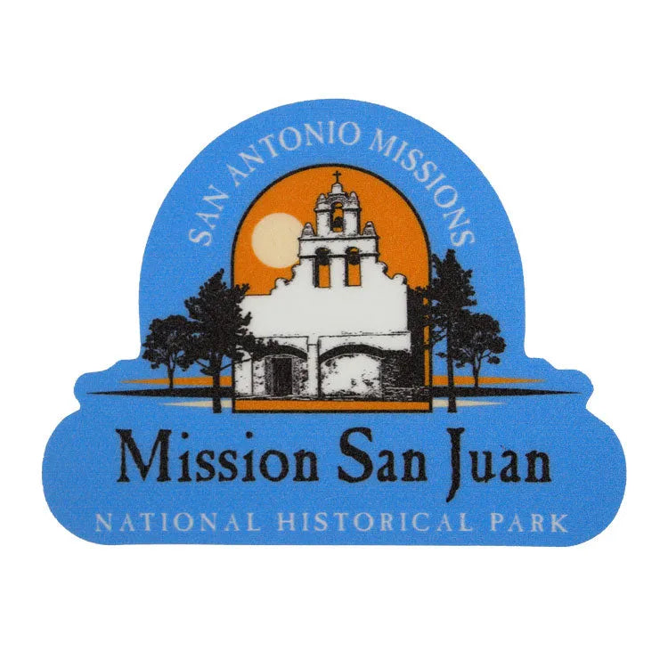 San Antonio Missions National Hist. Park Sticker - San Juan