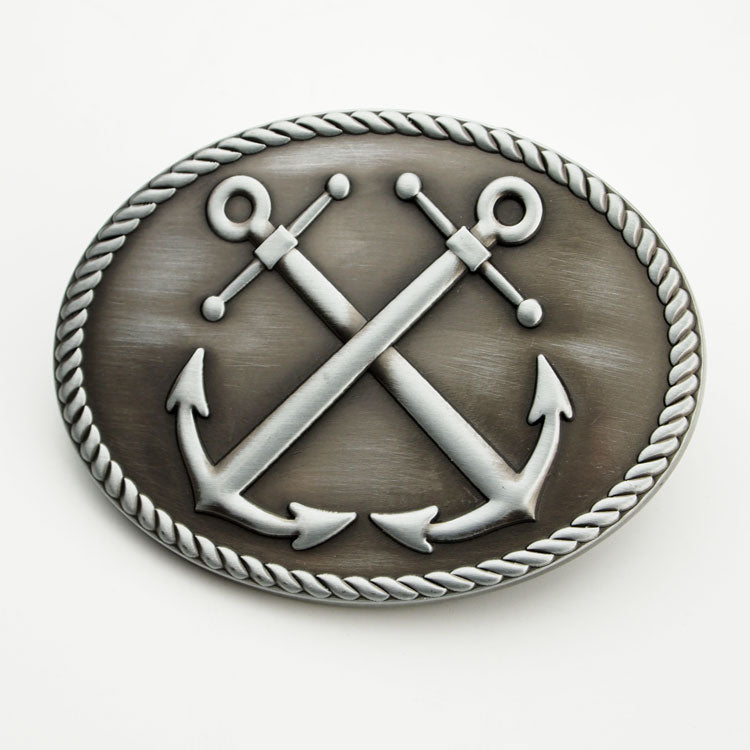 San Francisco Maritime NHP Anchor Belt Buckle