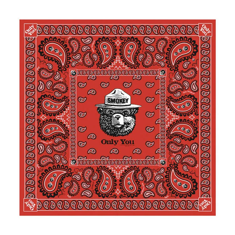 Smokey Bear Bandana - Paisley