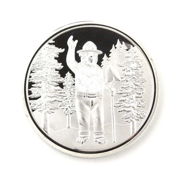 Smokey Bear Polished Collectible Coin