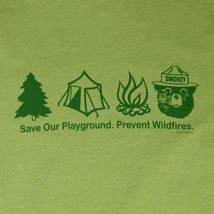 Smokey Bear Symbols T-Shirt