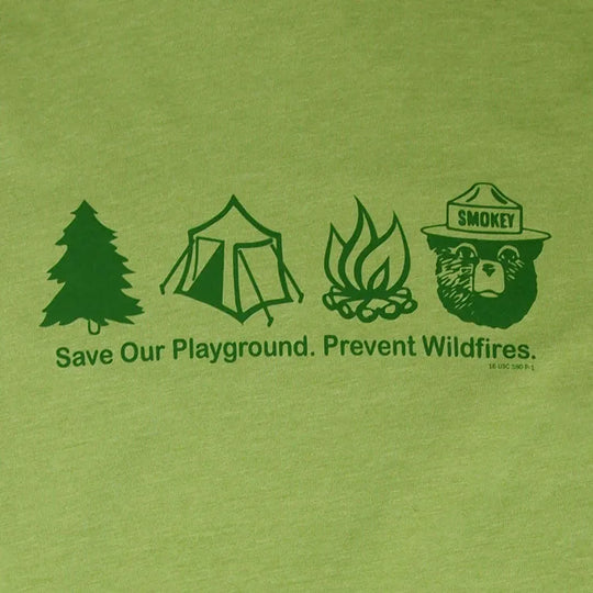 Smokey Bear Symbols T-Shirt