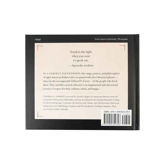 Stand in the Light: Native Voices Illuminated by Edward S. Curtis back cover