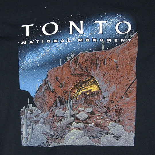 Tonto National Monument T-Shirt - Night Sky