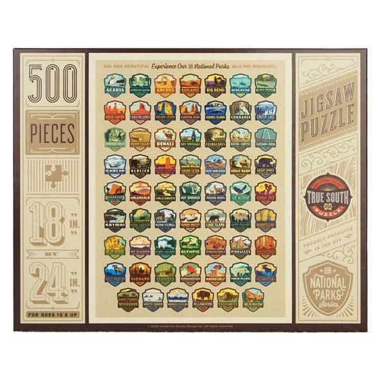 True South National Park Puzzle - Emblems