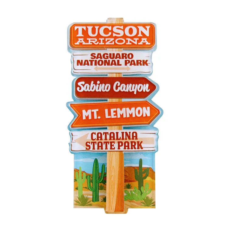 Tucson Signpost Magnet