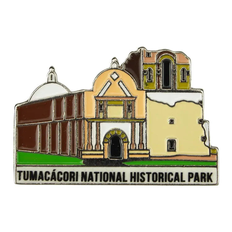 Tumacacori National Hist. Park Pin - Mission Elevation