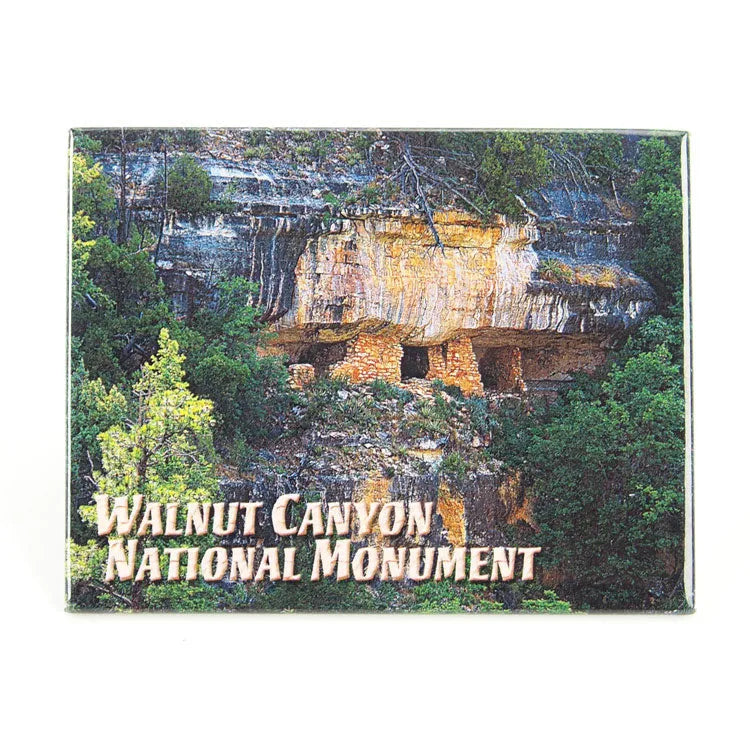 Walnut Canyon National Monument Magnet - Photo